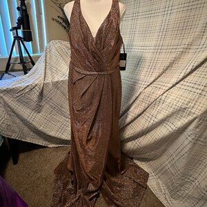 Deep Burgundy Formal Dress